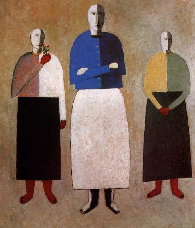 Kasimir Malevich Three Women oil painting picture